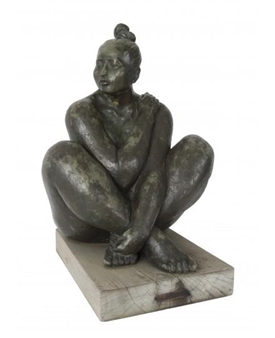 Seated Nude - Armando Amaya