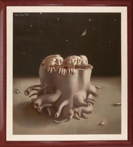 Existence vs. Experience by Lui Liu, 1995