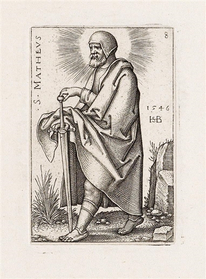 The Twelve Disciples by Hans Sebald Beham, 1545-1546