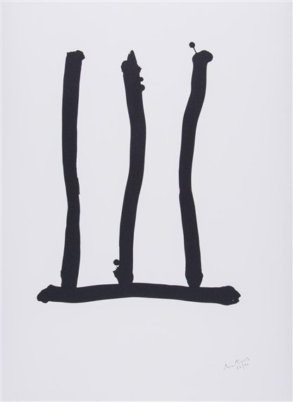Hommage to Picasso by Robert Motherwell, 1973