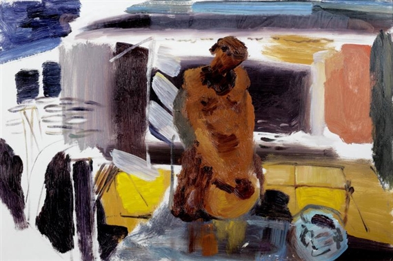 Algerian Courtyard by Ivon Hitchens, 1960