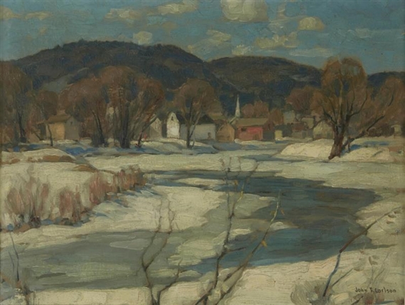 The Spring Breakup by John Fabian Carlson