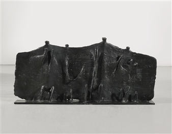 SEATED GROUP LISTENING TO MUSIC - Kenneth Armitage