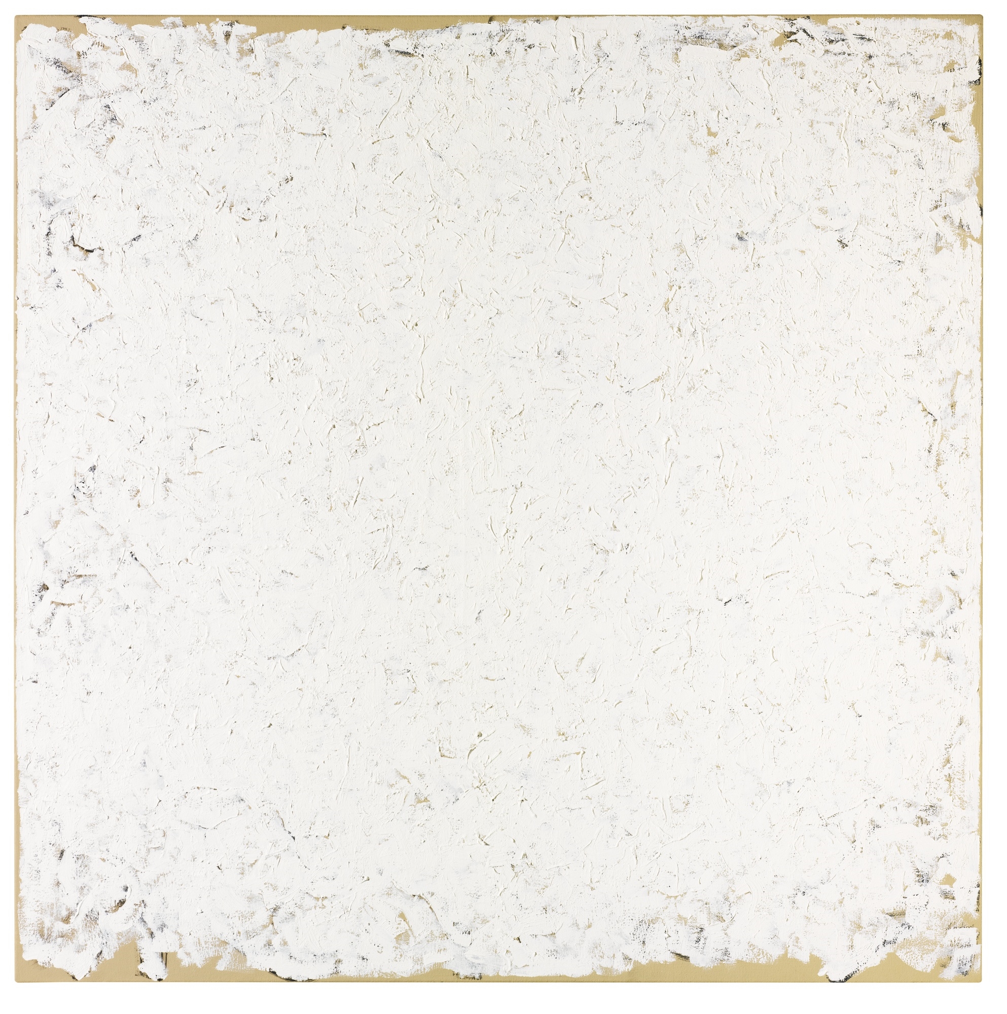 Artwork by Robert Ryman, GATE, Made of oil on canvas