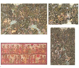 4 works:  Balinese Mythology ;  Baratayudha ;Ramayana Story ; Ramayana - I Nyoman Barak