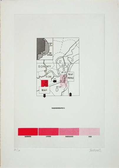 Farbengeographie 5 by Klaus Peter Brehmer, 1971