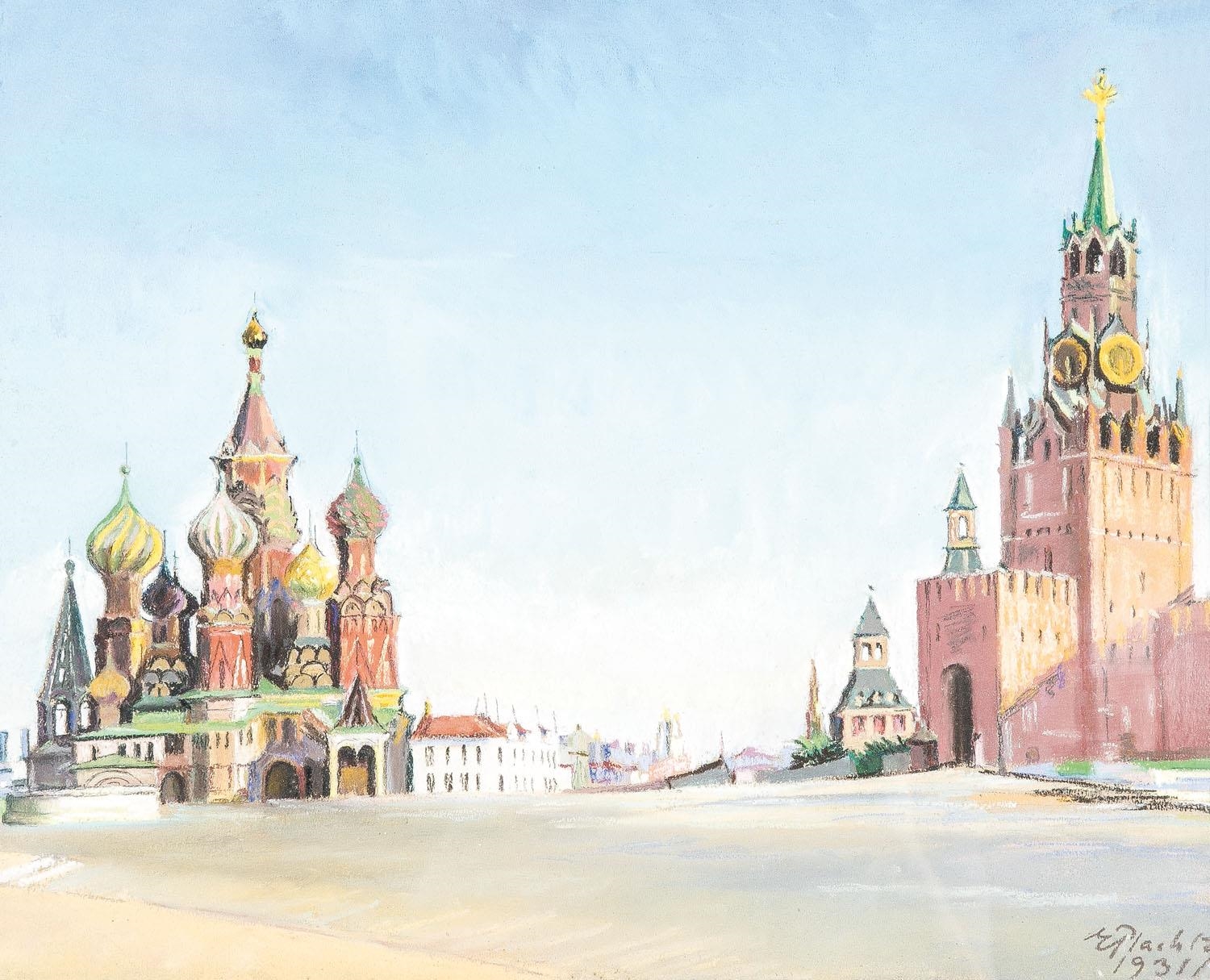 Dimitri Semakov | Red Square (1931) | MutualArt