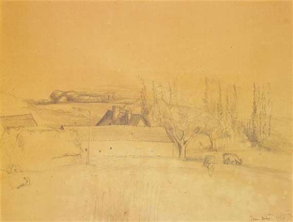 Village by Jean Dufy, 1939