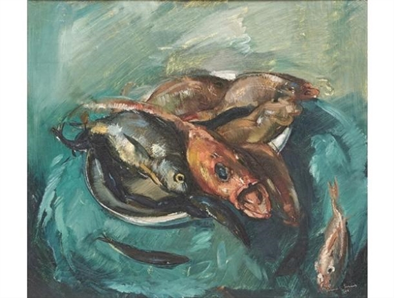 Fish by Clement Serneels, 1945
