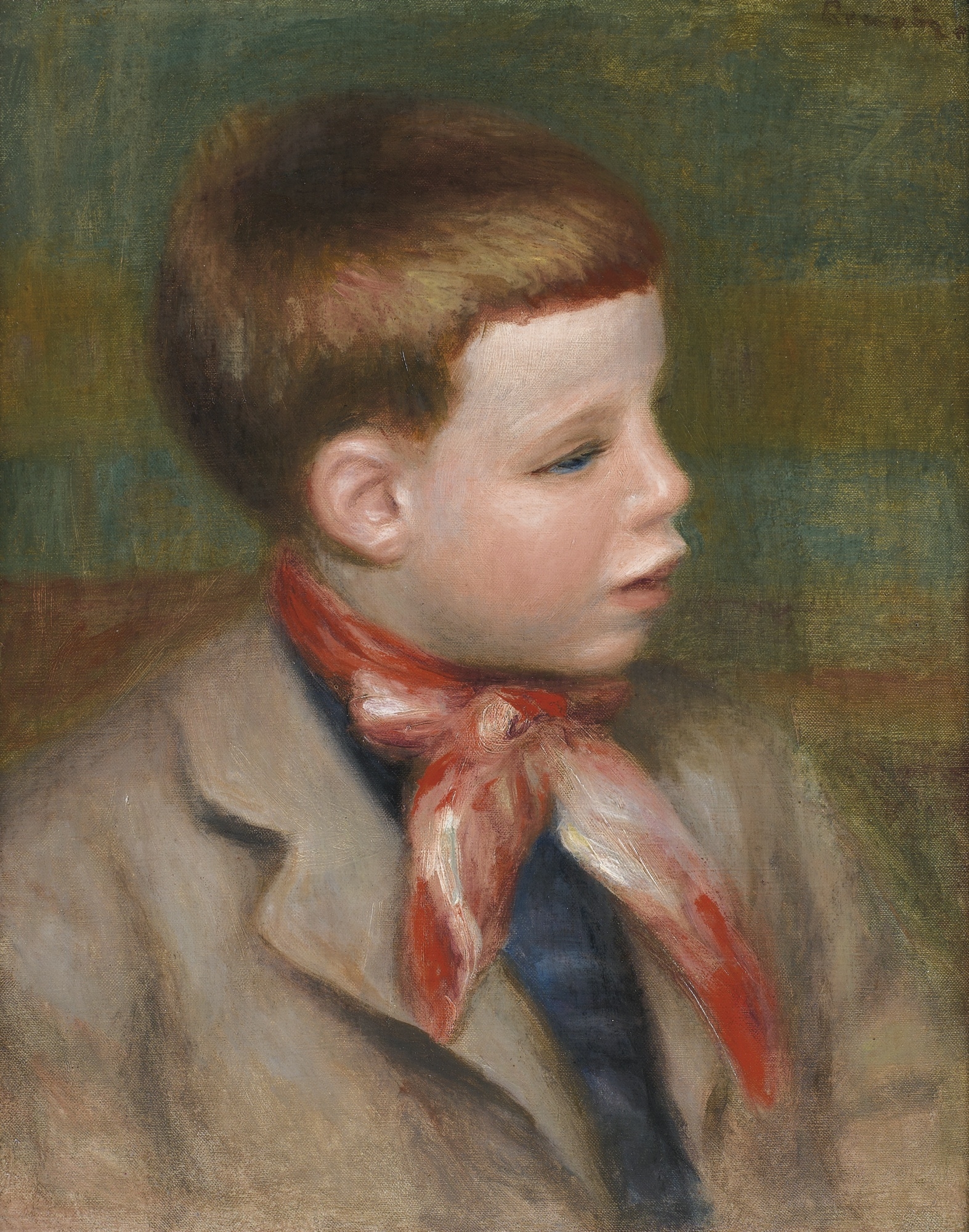 Renoir Pierre-Auguste | PORTRAIT DE JEAN RENOIR (1903) | MutualArt