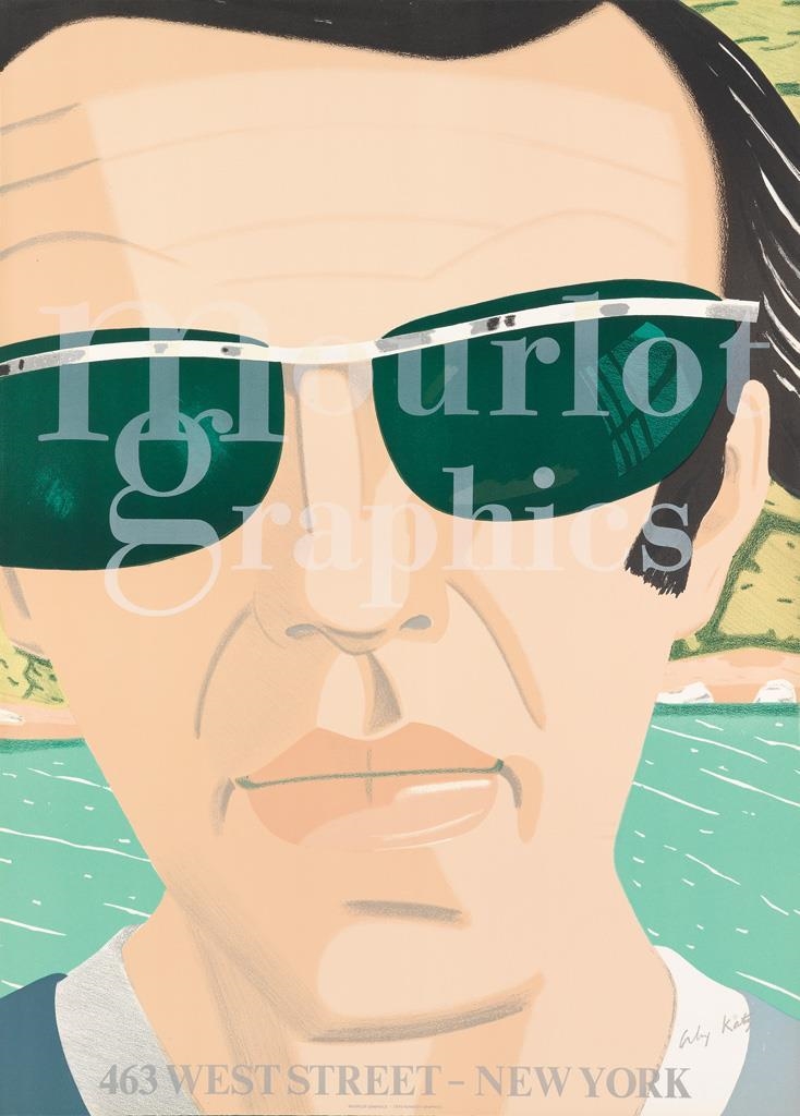 Artwork by Alex Katz, Alex, Made of Color lithograph poster