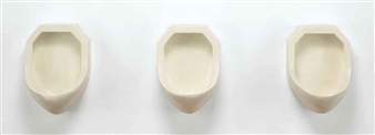 Three Urinals - Robert Gober