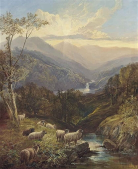 Highland stream - Joseph Adam