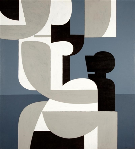 Full moon L by Yiannis Moralis, 1977