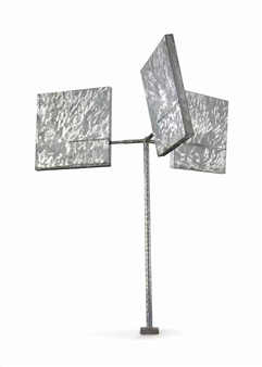 Three Squares Gyratory, Variation 2 - George Rickey