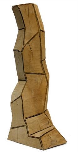 Cut Corners Column by David Nash, 1997