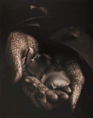 Flower Sellers Hands by Albert Watson, 1989
