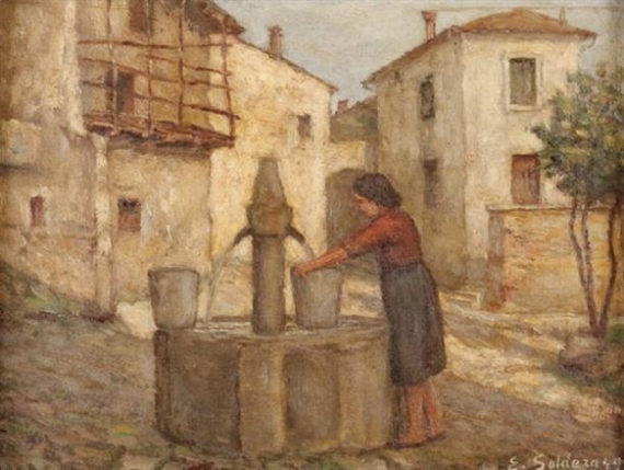 Fontana Rustica a Crebbio by Erminio Soldera, 1949