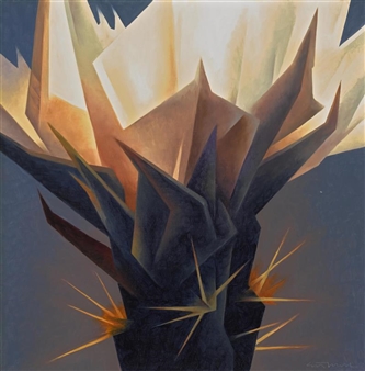Ed Mell | Scarlet Iris (1997) | MutualArt