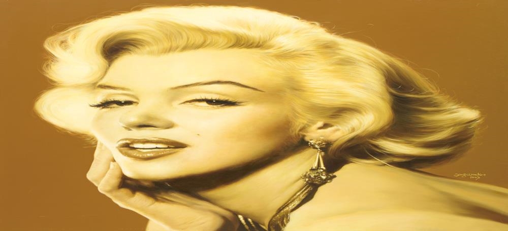 Artwork by Kim Sangwoo, Fat Monroe, Made of oil on canvas