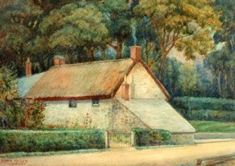 Thatched Cottage - Arthur Massey