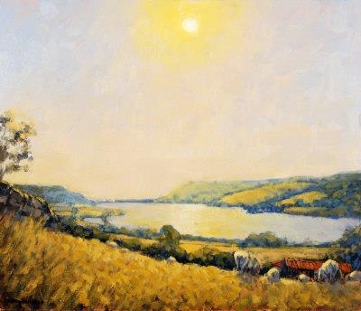 View to Shaldon, Devon by David Rylance