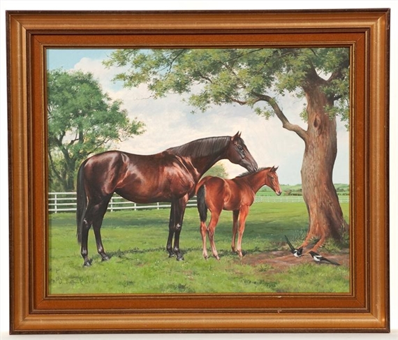 THOROUGHBREDS by Peter Smith, 1980