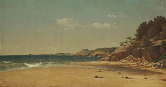 Manchester, Massachusetts by Sanford Robinson Gifford, 1864
