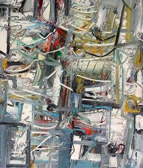 Paesaggio ceruleo - Piero Ruggeri