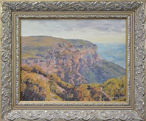 Blue Mountains Scene by Alan Robert Colquhoun Grieve, 1944