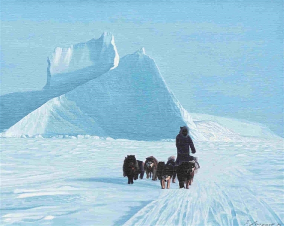 ON THE TRAIL by Lorenzo Fracchetti, 1984