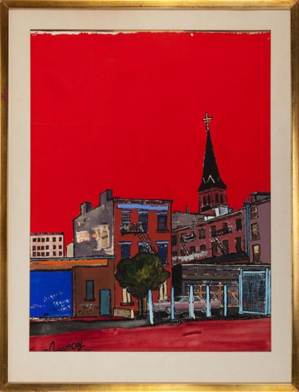 Brooklyn by Burhan Doğançay, 1965