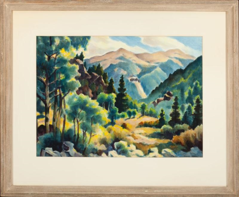 Alice Gene Kloss High in the Rockies MutualArt