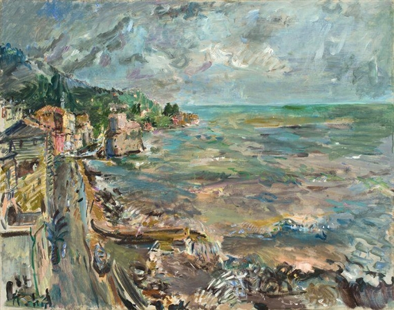 RAPALLO BEI STURM by Oskar Kokoschka, 1933