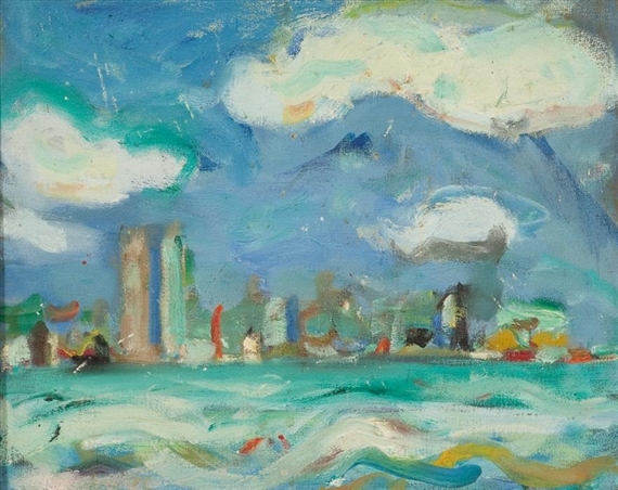 NEW YORK SKYLINE by John Mackie