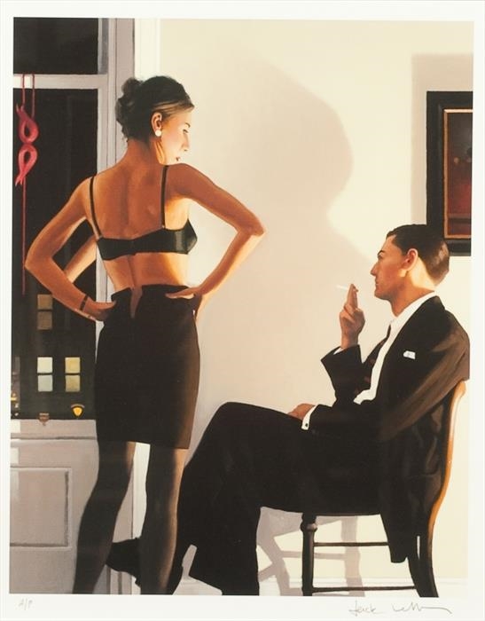 NIGHT IN THE CITY by Jack Vettriano