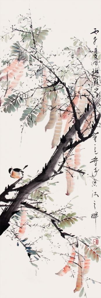 Artwork by Mo Yidian, Birds