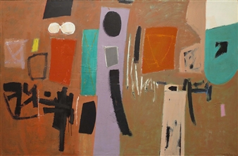 Emerson Woelffer: Selections From A Career - Manny Silverman Gallery