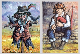 Carlos Bóveda: Entre cores e soños - Museum of Pontevedra