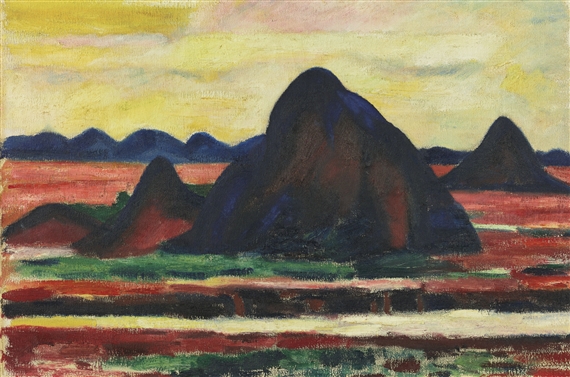 NEW MEXICO by Marsden Hartley, 1919