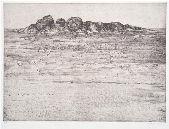 September Sunshine, Near Bathurst by Lloyd Rees, 1984