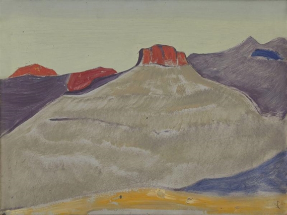 Study of Arizona by Nicholas Roerich, 1921