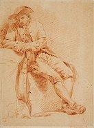 The Virgin Appearing Before a Gathering of Saints by German School, 18th Century, Circa 1700