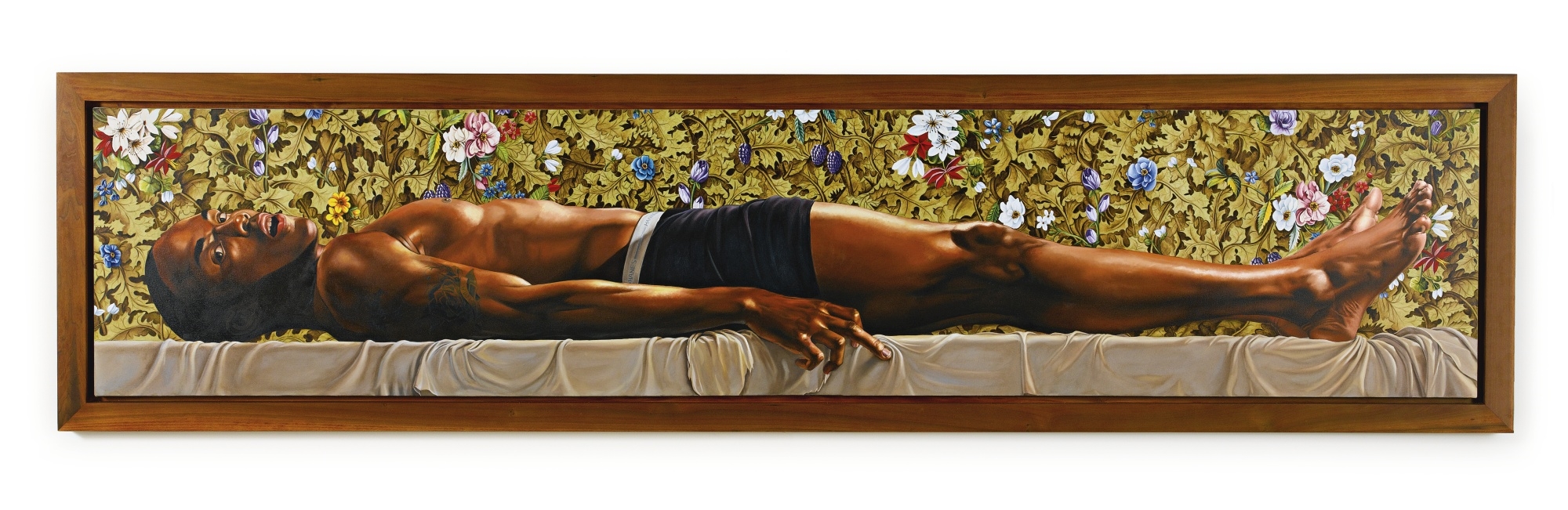 Kehinde Wiley THE DEAD CHRIST IN THE TOMB (2007) MutualArt