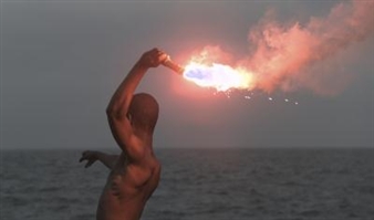 Mehdi Meddaci: Les Yeux Tournent Autour du Soleil - Galerie Odile Ouizeman