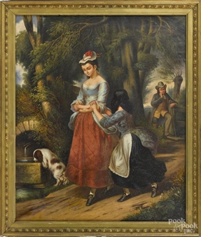 Courting scene - Paul Wall