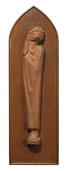 DER BEGNADETE by Ernst Barlach, 1926/1927