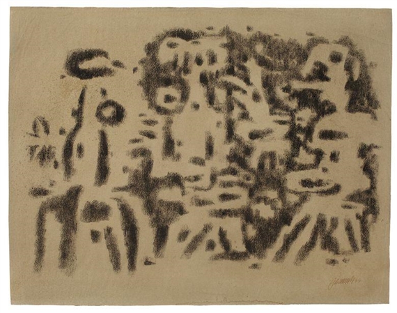 GIGANTEN by Willi Baumeister, 1944