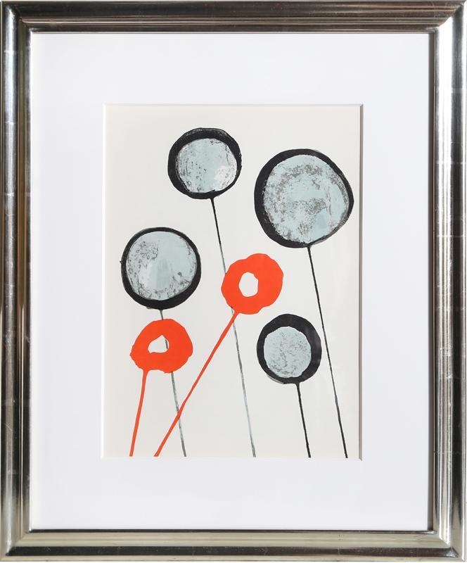 Alexander Calder | Lollipops from Derrier le Mirroir (1965) | MutualArt
