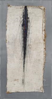 Vertikalgestaltung by Arnulf Rainer, 1951